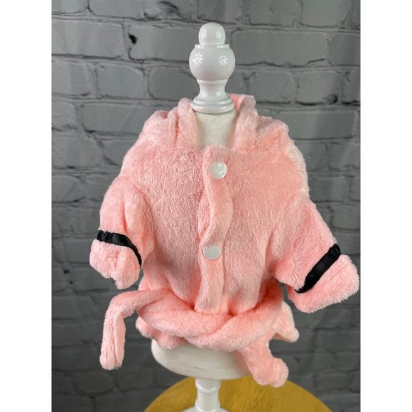 Custom Embroidered Pet Bathrobe | Custom embroidered pet robe | pet robe - Picture 4 of 11